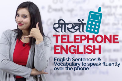 Telephone English Phrases - English lessons through Hindi