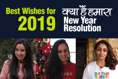 Best Wishes for the New Year 2019 - जानो हमारे New Year Resolutions | Meera, Jenny, Michelle